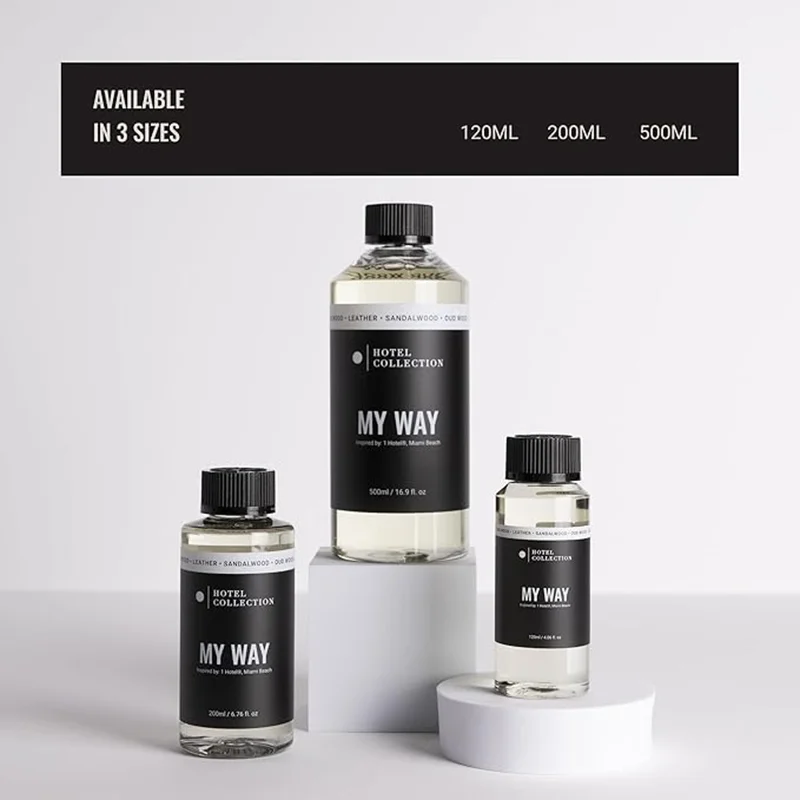 Hotel Collection  Riviera Fragrance Oil Blend - Hotel Inspired for Luxury Essential Oil Diffusers - Aromatherapy Scent Diffuser Oil - Pampleemousse, Jasmine, and Cashmere Oud - 120 mL, 4.1 fl oz  | Best Price UAE