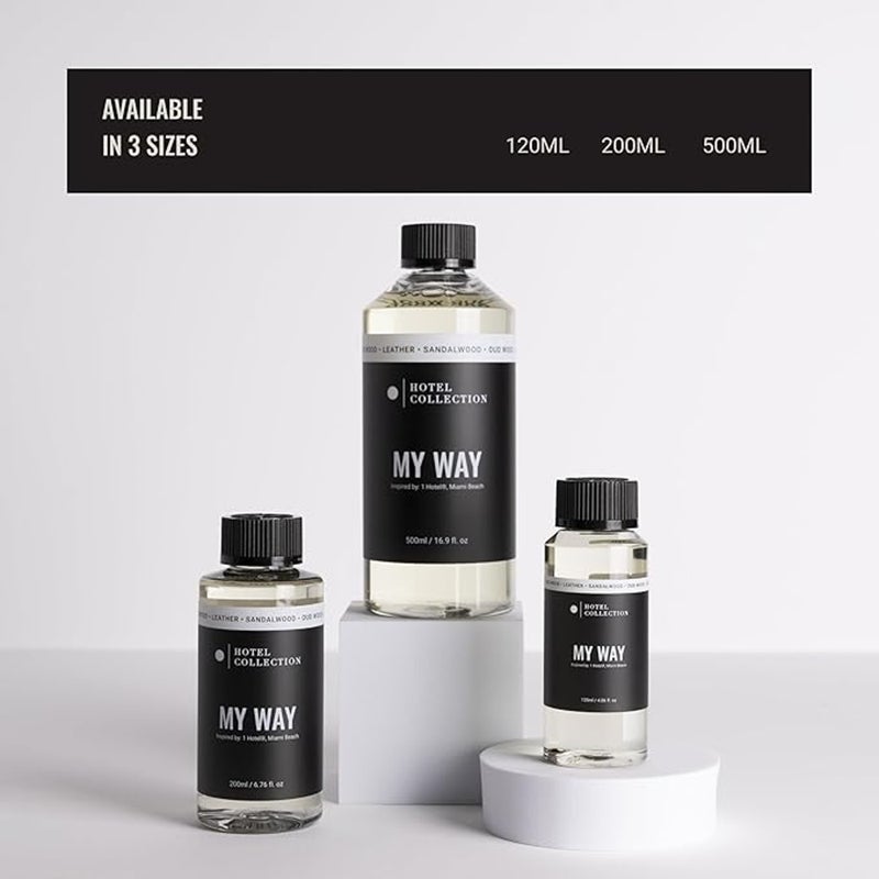 Hotel Collection Riviera Fragrance Oil Blend - Hotel Inspired for Luxury Essential Oil Diffusers - Aromatherapy Scent Diffuser Oil - Pampleemousse, Jasmine, and Cashmere Oud - 120 mL, 4.1 fl oz - Image 5
