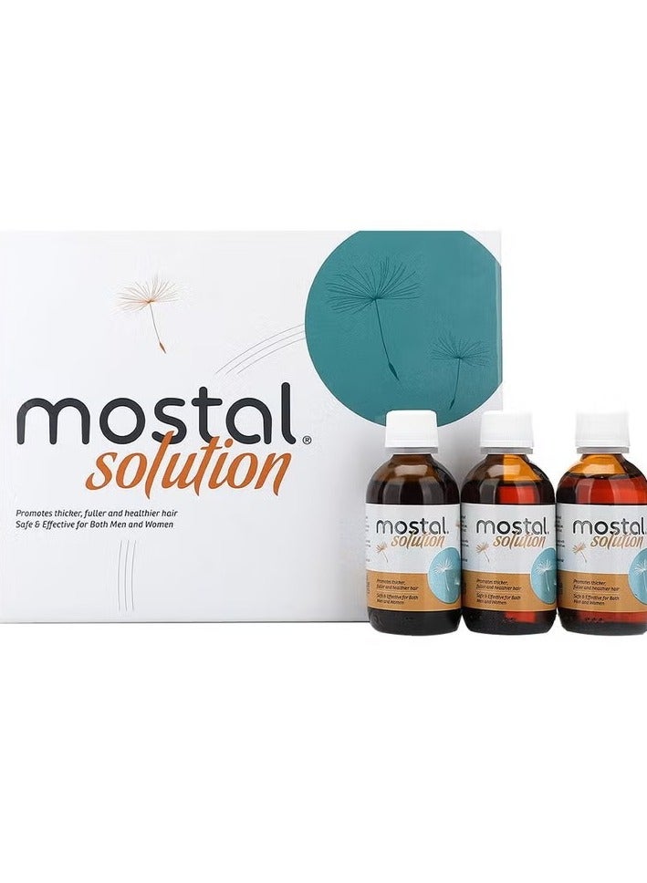 Derma Mostal Solution Kit 3 x 50 mL - Image 1
