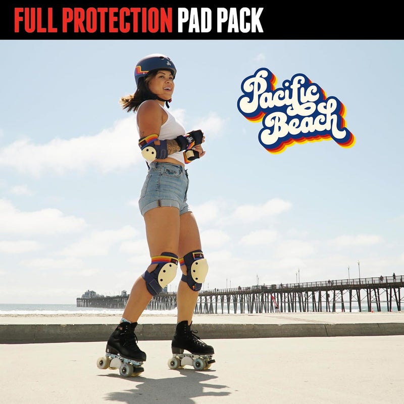 Triple Eight Saver Series Protective Pad Set - Knee, Elbow, and Wrist Guards - Image 2