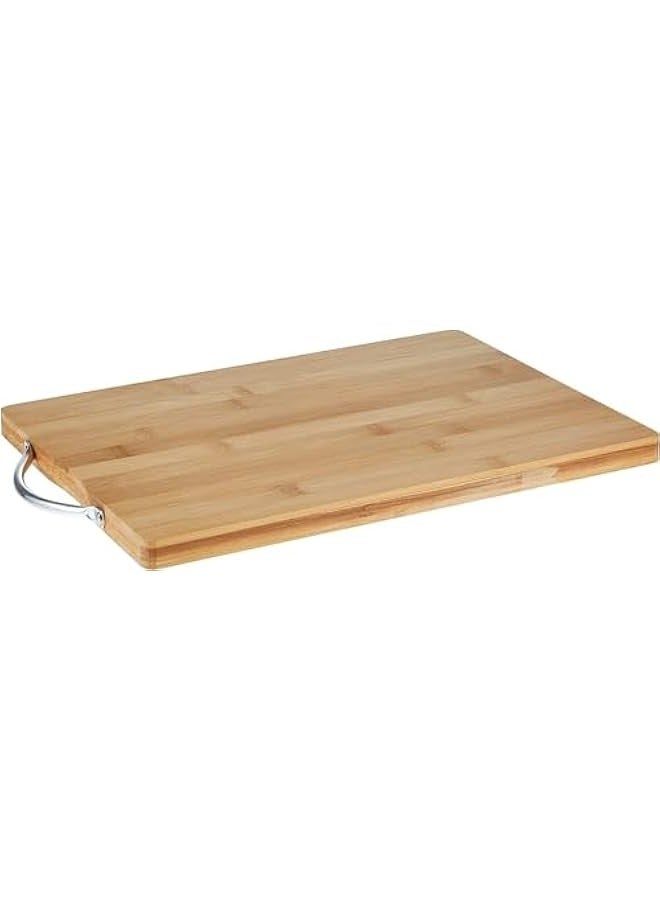 Beauenty Extra Large Premium Bamboo Cutting Board, Wooden Chopping Board Kitchen Cutting Board with Juice Grooves. Natural Bamboo (40x30cm) - Image 2