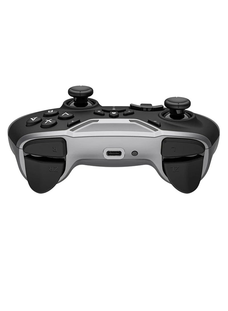 Game Controller, Sturdy And Durable Bluetooth Controller, Lightweight Portable Wireless Gamepad Joystick, Gaming Controller Joystick For Computer Gaming Console, (1pc, White And Grey) - Image 2