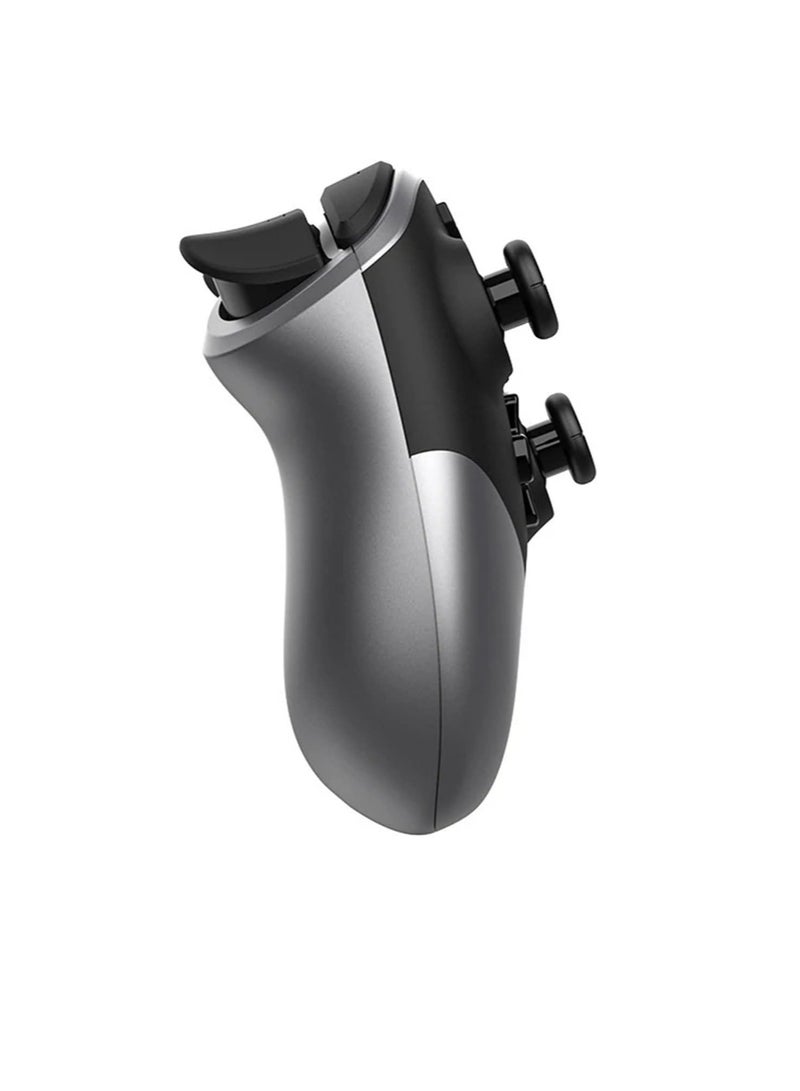 Game Controller, Sturdy And Durable Bluetooth Controller, Lightweight Portable Wireless Gamepad Joystick, Gaming Controller Joystick For Computer Gaming Console, (1pc, White And Grey) - Image 3