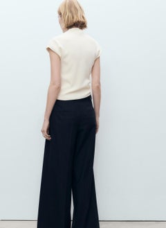 MANGO Short-Sleeved Fine-Knit Sweater  - Image 2