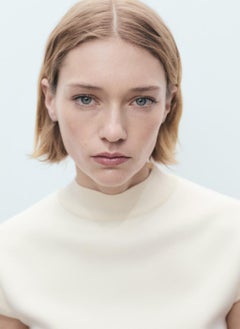 MANGO Short-Sleeved Fine-Knit Sweater  - Image 3