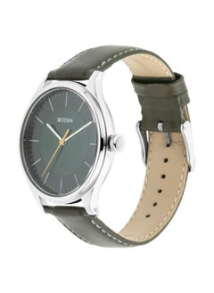TITAN Men's Analog Round Shape Leather Wrist Watch - 1802SL04 - 48 Mm  - Image 3