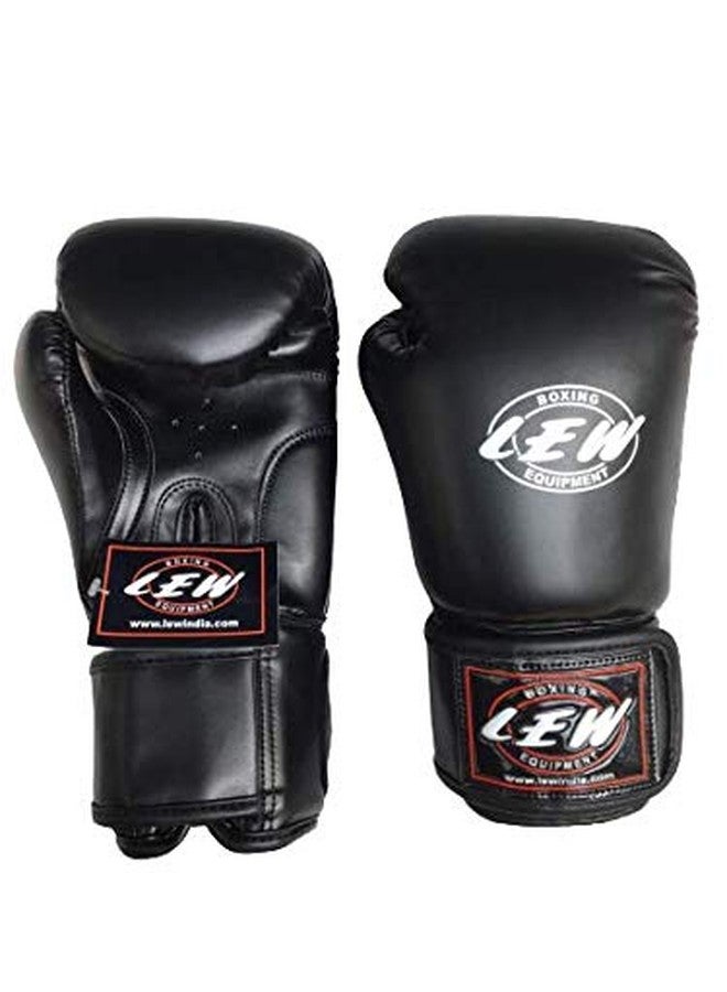 LEW Pro Style Muay Thai/Kickboxing/MMA/Training 12 OZ Boxing Gloves with a Pair of Hand Wraps - Image 1