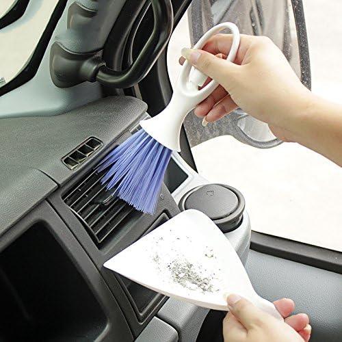 Styxon Mini Dust Pan and Brush Set - 2 in 1 Small Broom and Dustpan Combo for Office, Keyboard,PC, Window, Car Cleaning - The Best Mini Hand Broom - Compact Cleaning Tool for Efficient, Quick Cleanup - Image 5