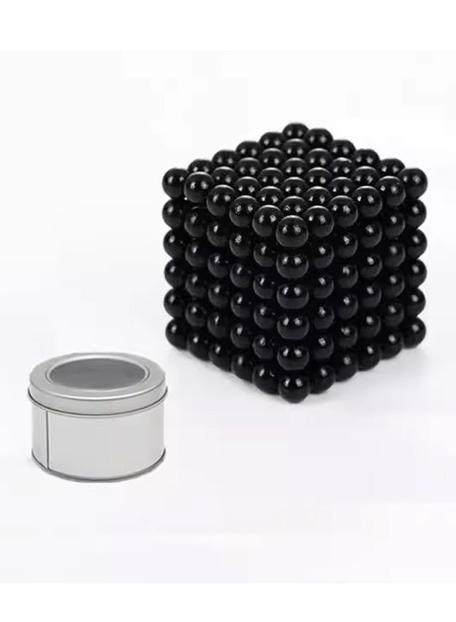 216-Piece Buckyballs Magnetic Cube Building Spheres - Premium Neodymium Magnet Set for STEM Education, Stress Relief & Creative Play - Non-Toxic Coating, Anti-Rust Design - for Kids Ages 8+ and Adults,5mm  - Image 1