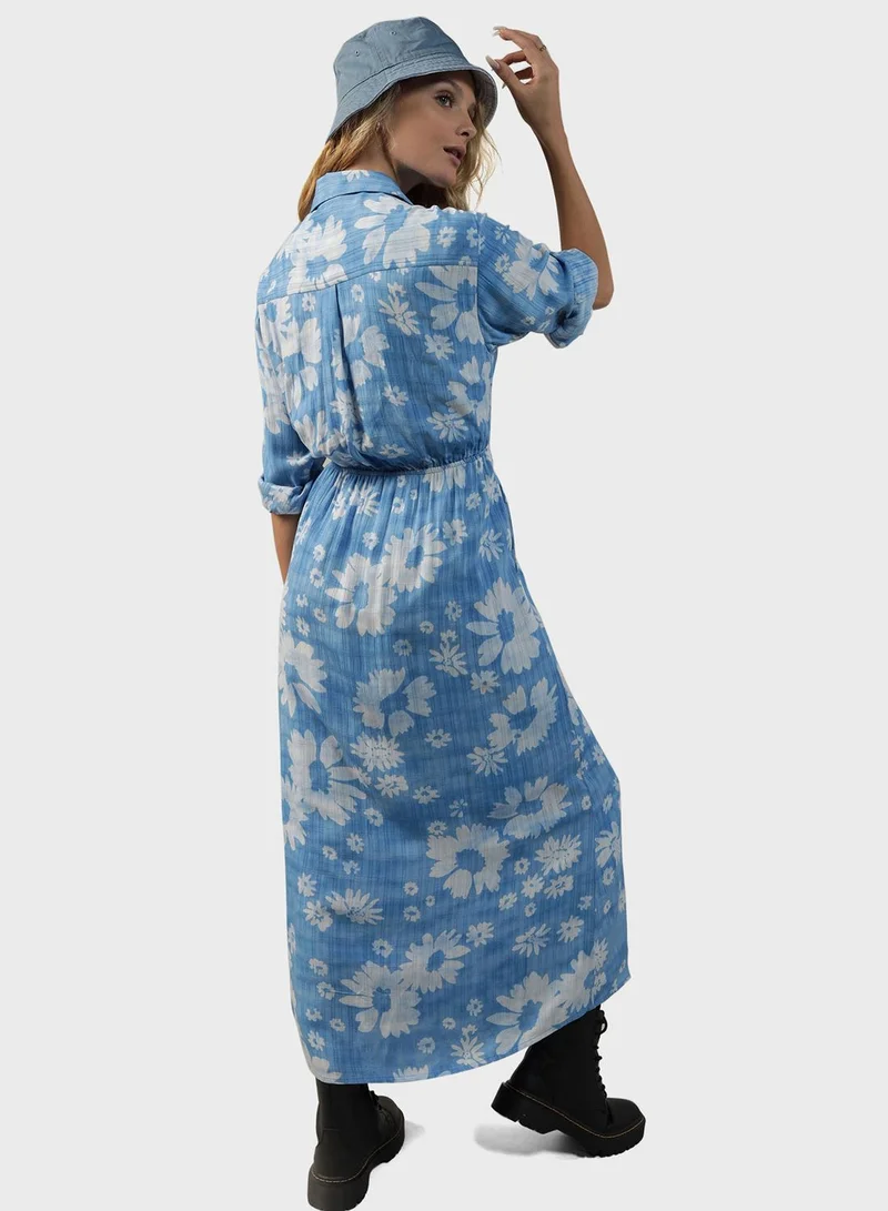 American Eagle Floral Print Dress