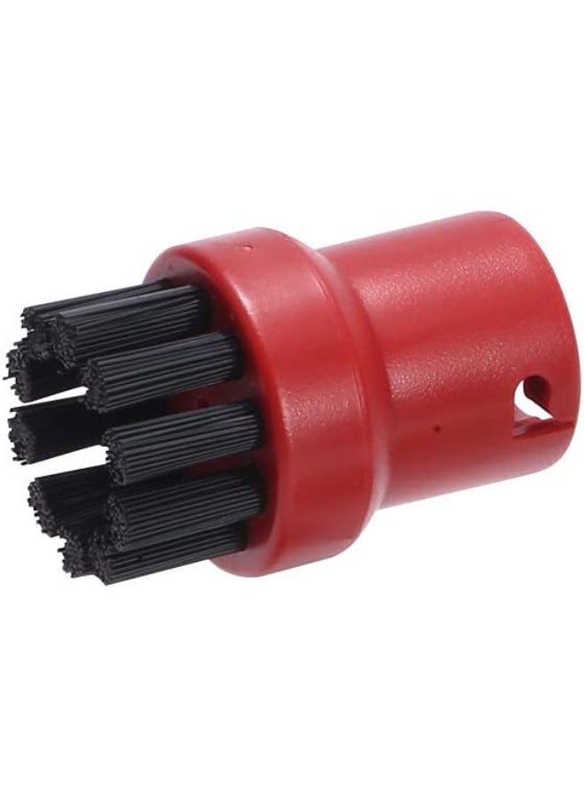 VIUAUAX 5-Piece Steam Cleaner Round Brush Set Multicolour.Suitable for Karcher  Steam Accessories， Rubs Mop Steam Accessories Small Round Brush ，Brass Brush. - Image 2