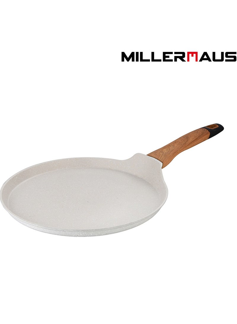 MILLERHAUS Millerhaus Natural Crepe Pan 28cm Forged Aluminium  - Image 1