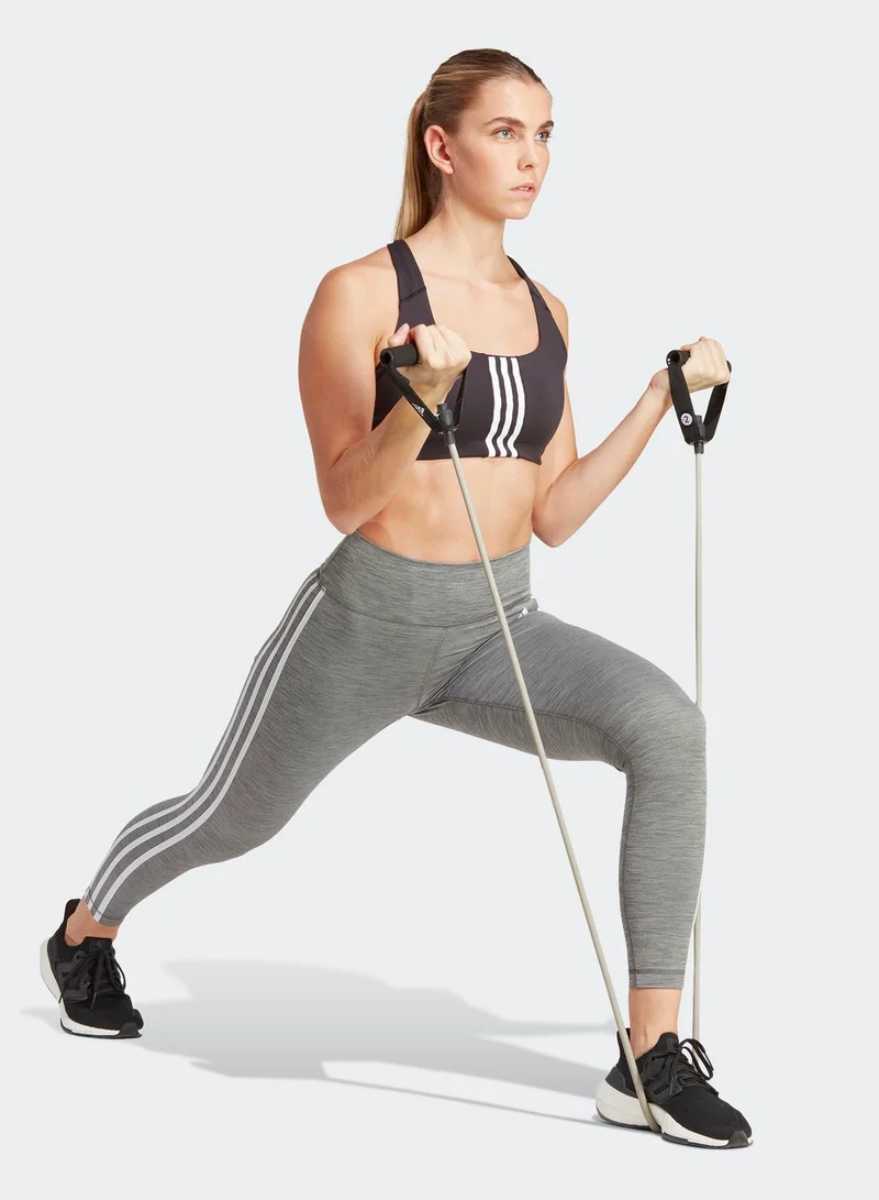 Adidas Train Essentials 3-Stripes High-Waisted 7/8 Leggings