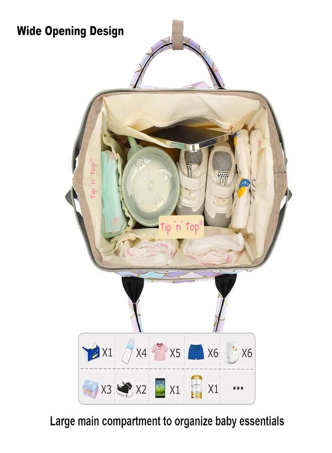 Tip 'n' Top Premium Baby Diaper Bag for Mother + Blue Baby Carrier, Baby Diaper bag (Multicolor) pack of 2 - Image 4