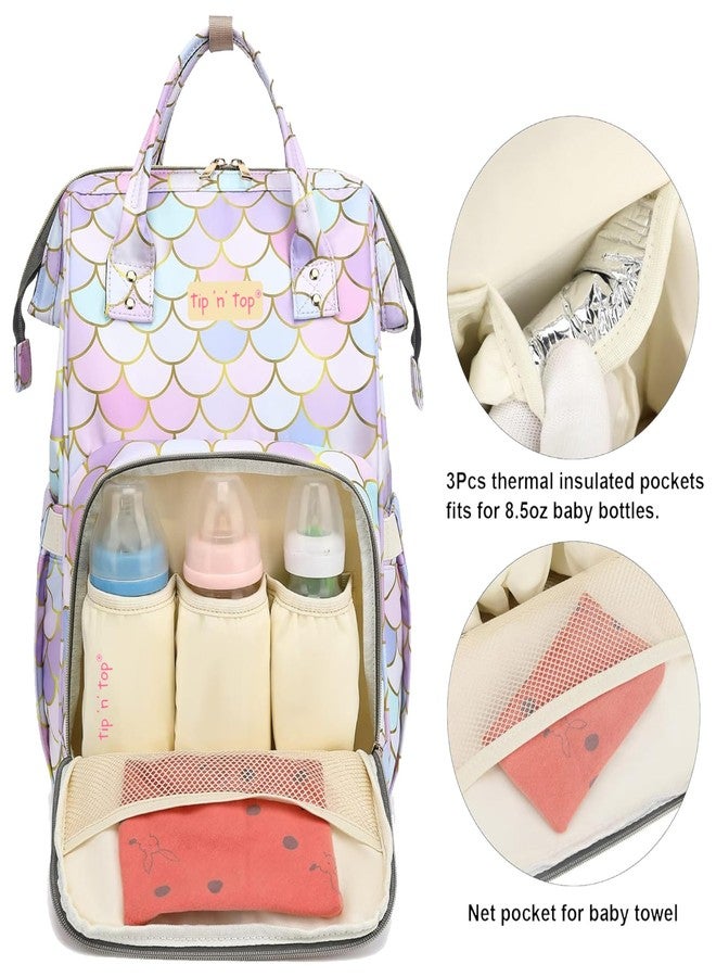 Tip 'n' Top Premium Baby Diaper Bag for Mother + Blue Baby Carrier, Baby Diaper bag (Multicolor) pack of 2 - Image 2