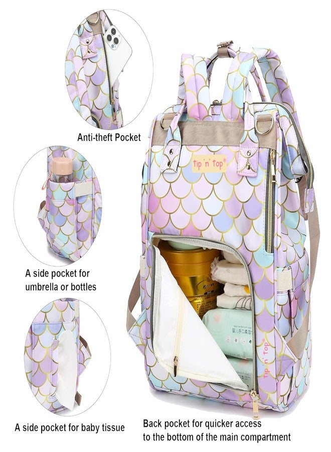Tip 'n' Top Premium Baby Diaper Bag for Mother + Blue Baby Carrier, Baby Diaper bag (Multicolor) pack of 2 - Image 3