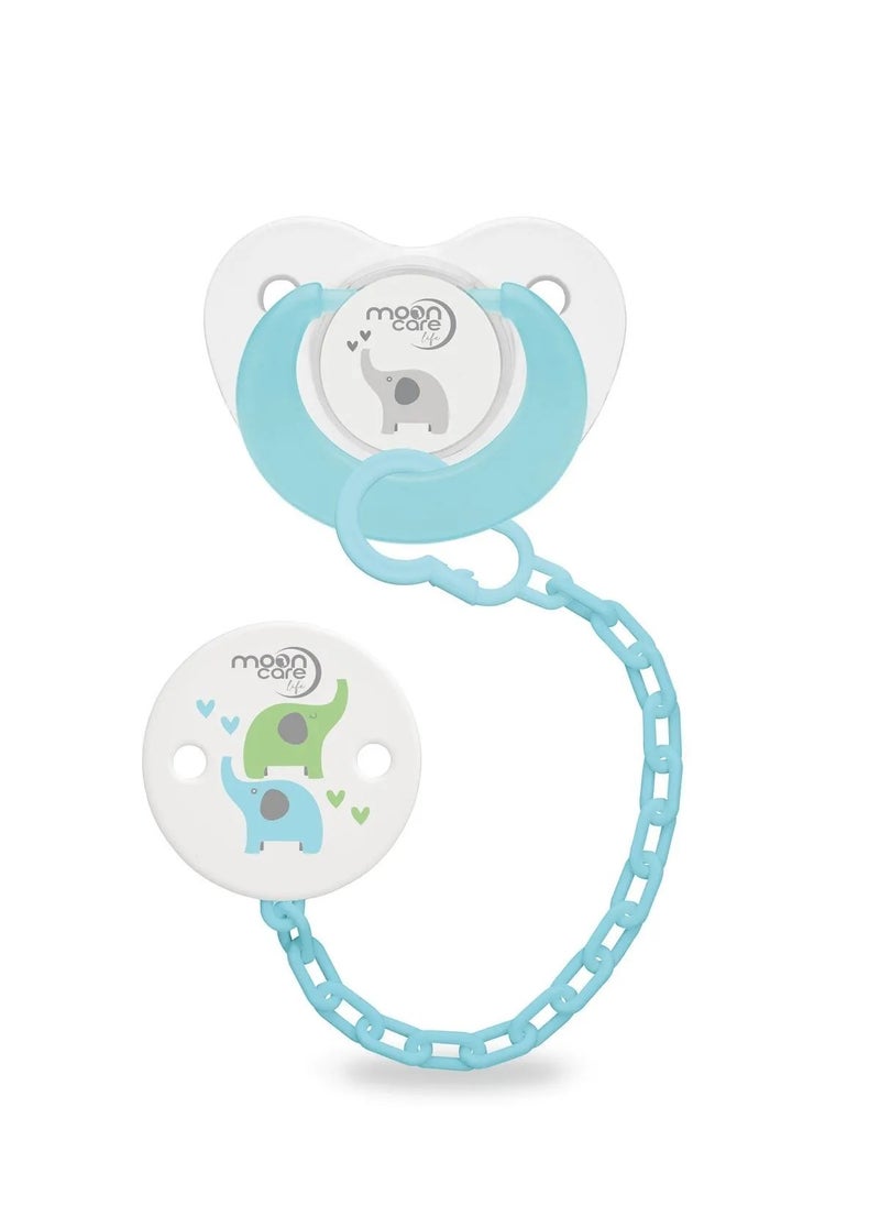 MOON Care - Life Pacifier and Suspender Set (BLUE) - Image 1
