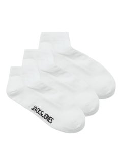 JACK & JONES Jaclouis 3 Pack Logo Ankle  Socks  - Image 1