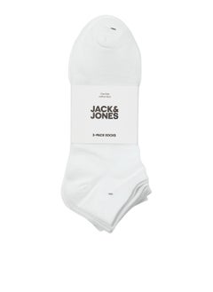 JACK & JONES Jaclouis 3 Pack Logo Ankle  Socks  - Image 3