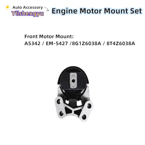 Yllshengyu 3Pcs Engine Motor Mount Kit Compatible with Edge 2007-2014 3.5L/2011-2014 3.7L Fits for Lincoln MKX 2007-2010 3.5L/ 2011-2015 3.7L Replacement for A5342 A5431 A5605 - Image 5