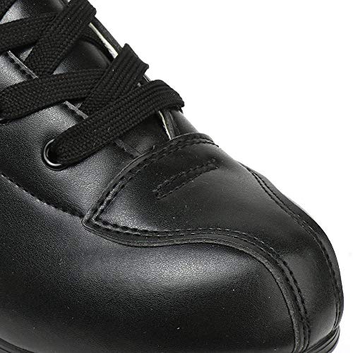 XUDREZ Double Row Skates - Adjustable Leather High-top Roller Skates, Perfect Indoor & Outdoor Adult Skates with Bag - Image 5