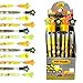 TINYMILLS 24 Pcs Construction Stackable Pencil Assortment with Eraser for Party Favors Goodie Bag Stuffers VBS Classroom Rewards Carnival Prize Garbage Truck Dump Truck Party - Image 3