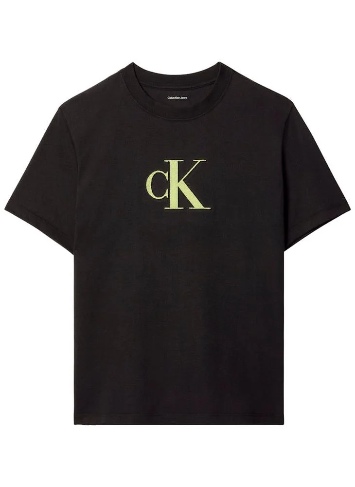 Calvin Klein Jeans  Graphic Crew Neck T-Shirt for Women | Best Price UAE