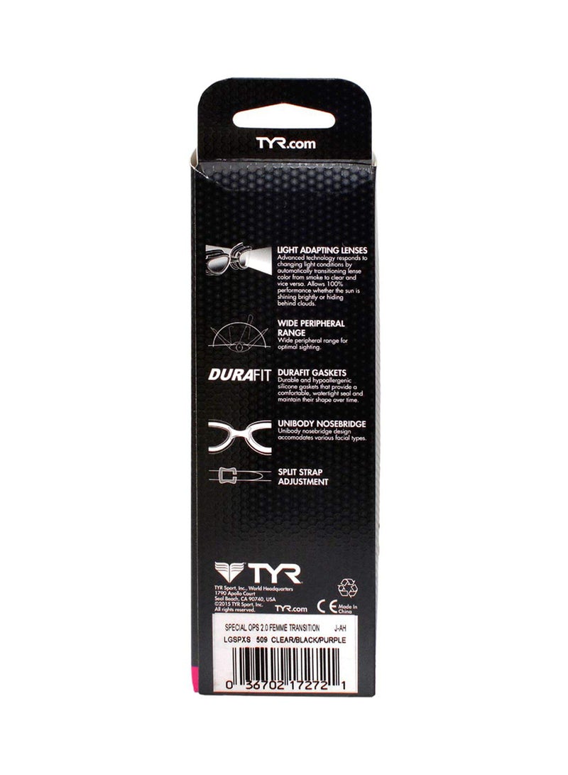 TYR Blend Special Ops 2.0 Transition Women's Goggles (One Size) - Image 5