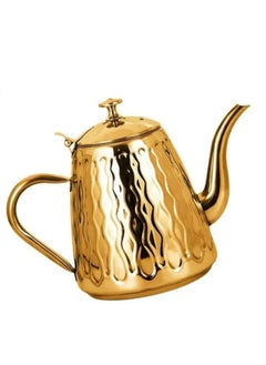 PACIFIC Tea & herbs Kettle Ramadan - Golden Stainless Steel Fridge Sanitary Stainless Steel Metal 1.5 liters Golden Pineapple Stainless Fridge from Indoor Herb Sink  - Image 2