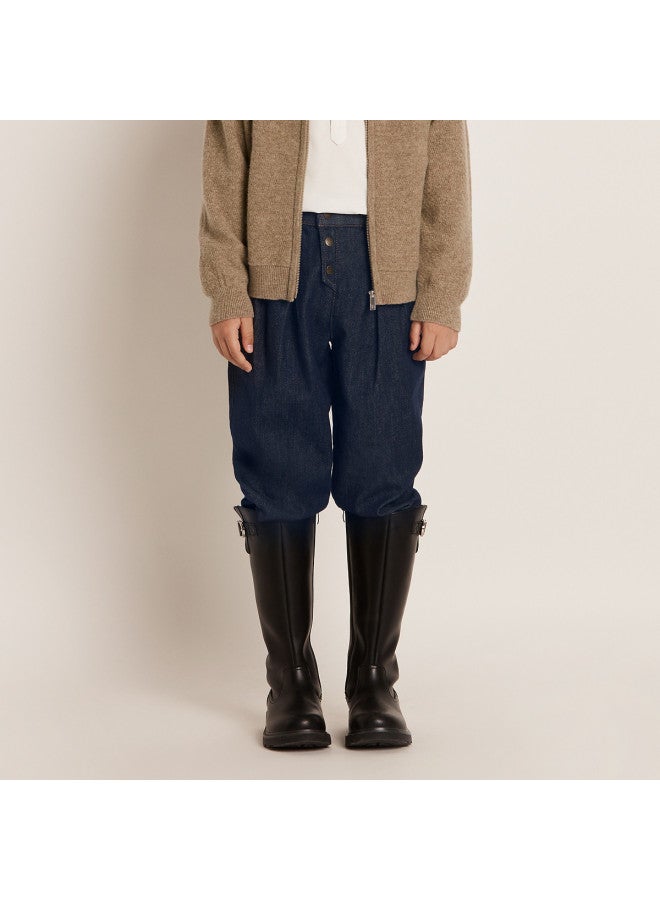 Balabala Boys' And Girls' Pants, Children's Trousers, Fashion Kids' Wear For Spring/autumn/winter, Parent-child Matching, Toddler Elastic Ankle Pants - Image 2