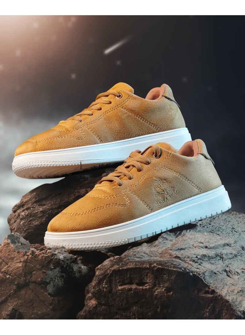 Testa Toro X5 Suede Leather Sneaker, Washable and Easy to Clean, Padded Interior - Image 1