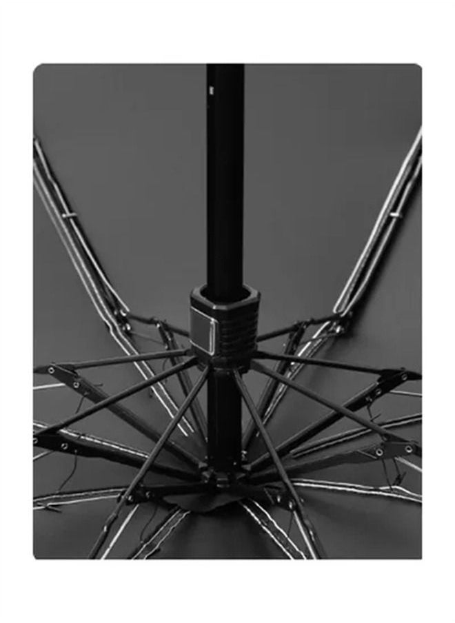 Small Folding Capsule Umbrella Navy Blue