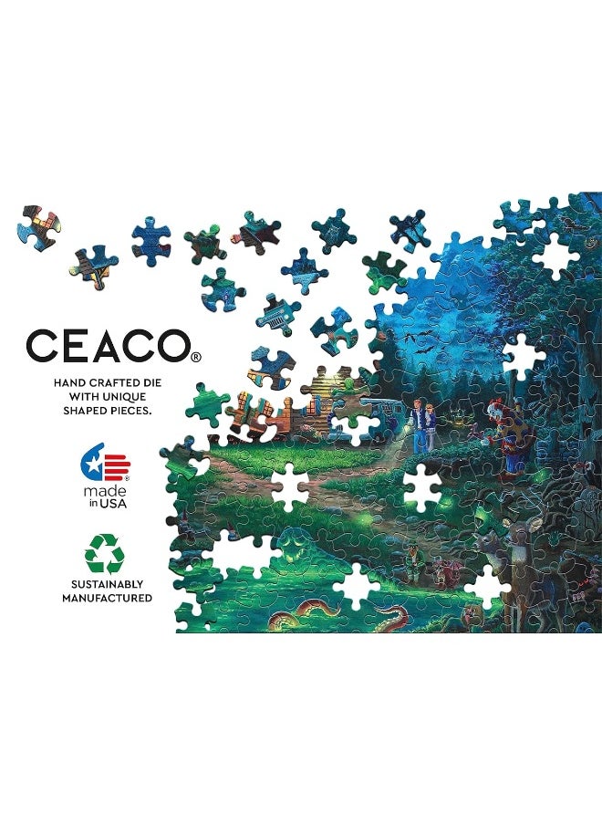 Ceaco Ceaco - A Supernatural Retreat - Glow - 750 Piece Jigsaw Puzzle  - Image 4