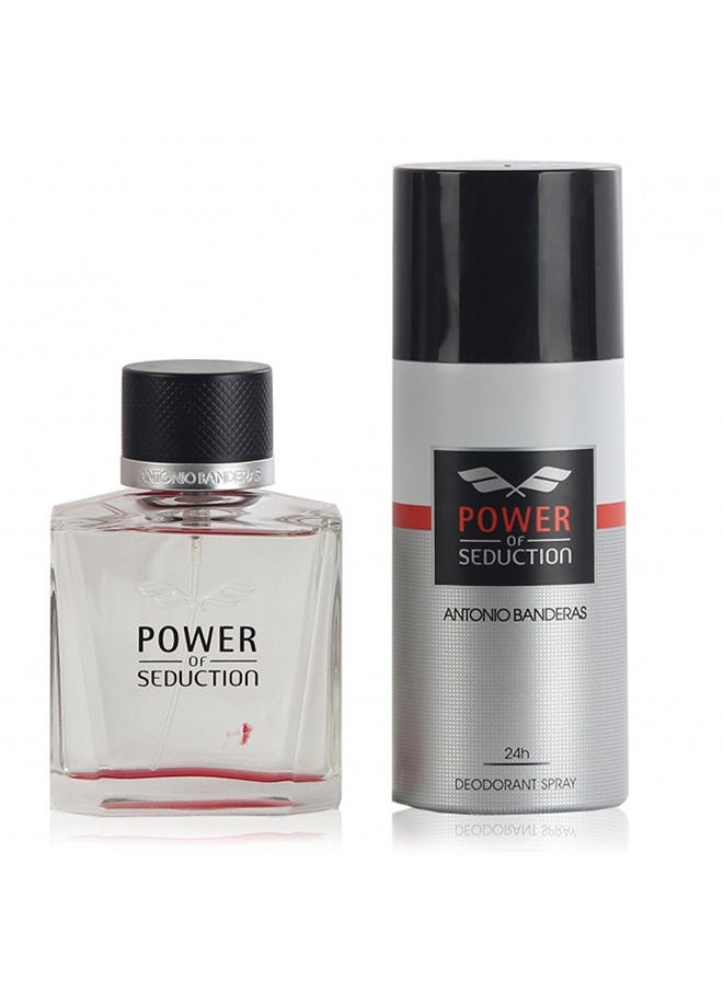 Antonio Banderas - Antonio Banderas Power Of Seduction Men Set Edt 100Ml+150Ml Deo - Image 1
