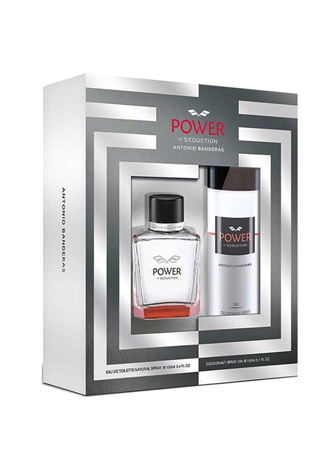 Antonio Banderas - Antonio Banderas Power Of Seduction Men Set Edt 100Ml+150Ml Deo - Image 1