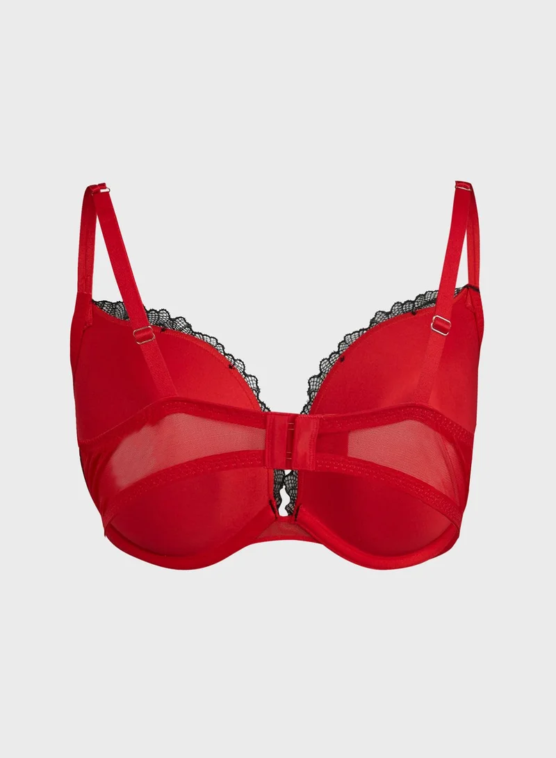 La Senza Gel Padded Plunge Bra