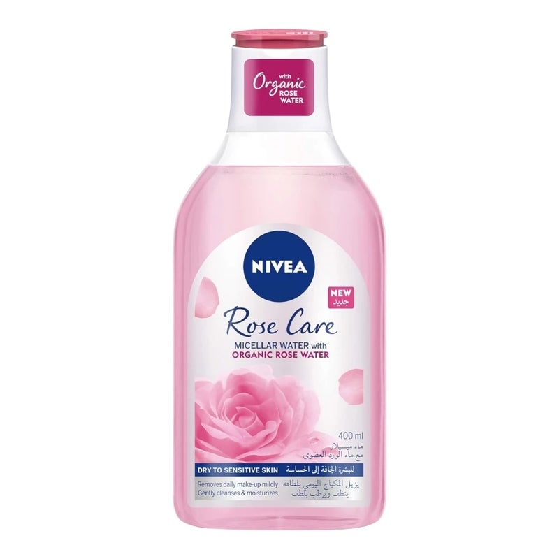Nivea Rose Care Micellar Water with Organic Rose Water- 400ml