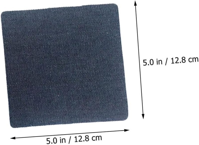 TIDTALEO 18pcs Denim Clothing Patches Embroidered Mending Applique Set for Jeans, Jackets, Sweaters DIY Sewing Repair Accessories for Casual Wear - Image 2