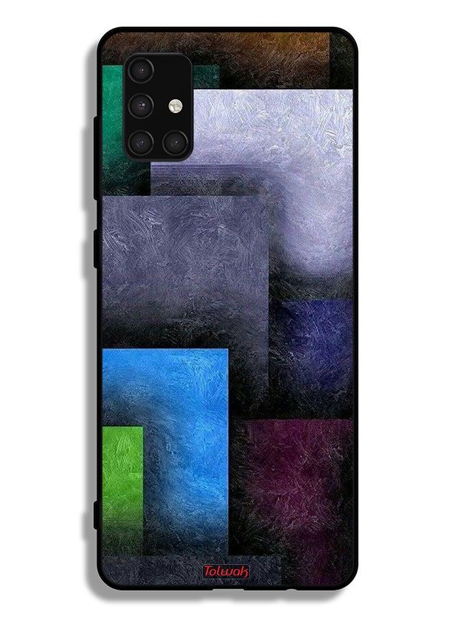 Tolwak Samsung Galaxy A71 4G Protective Case Cover Pattern - Image 1