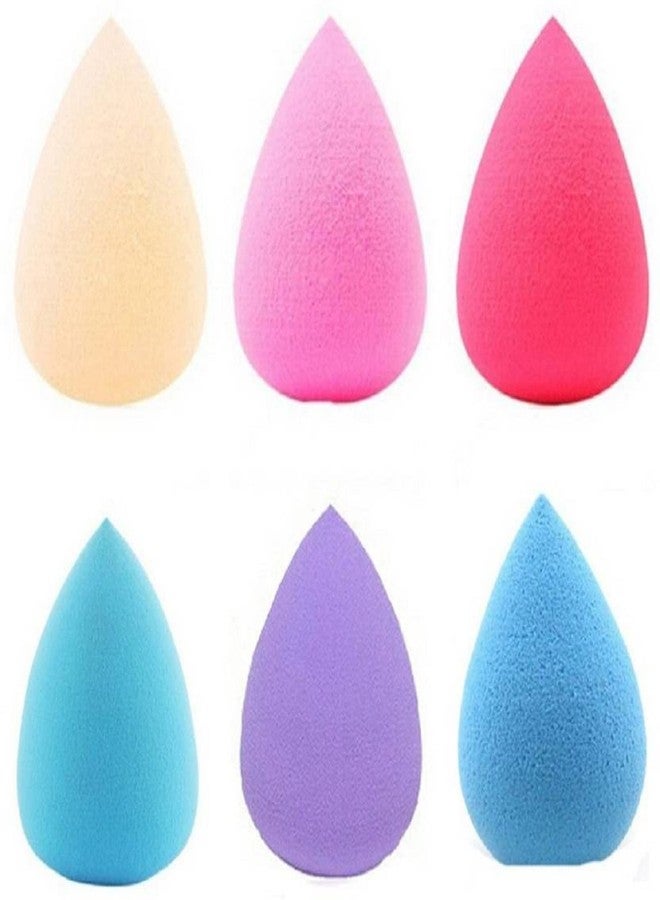 Glamezone Foundation and make up sponge set of 6 - Image 1
