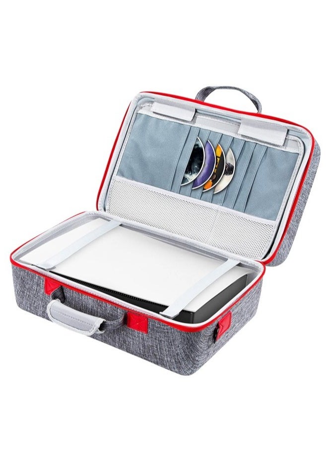 GUDOO - Carrying Case for PS5, EVA Travel Case Bag Compatible Playstation 5 Console Digital Edition Storage Bag, Adjustable Handle Bag for PS5 with Strap - Image 1