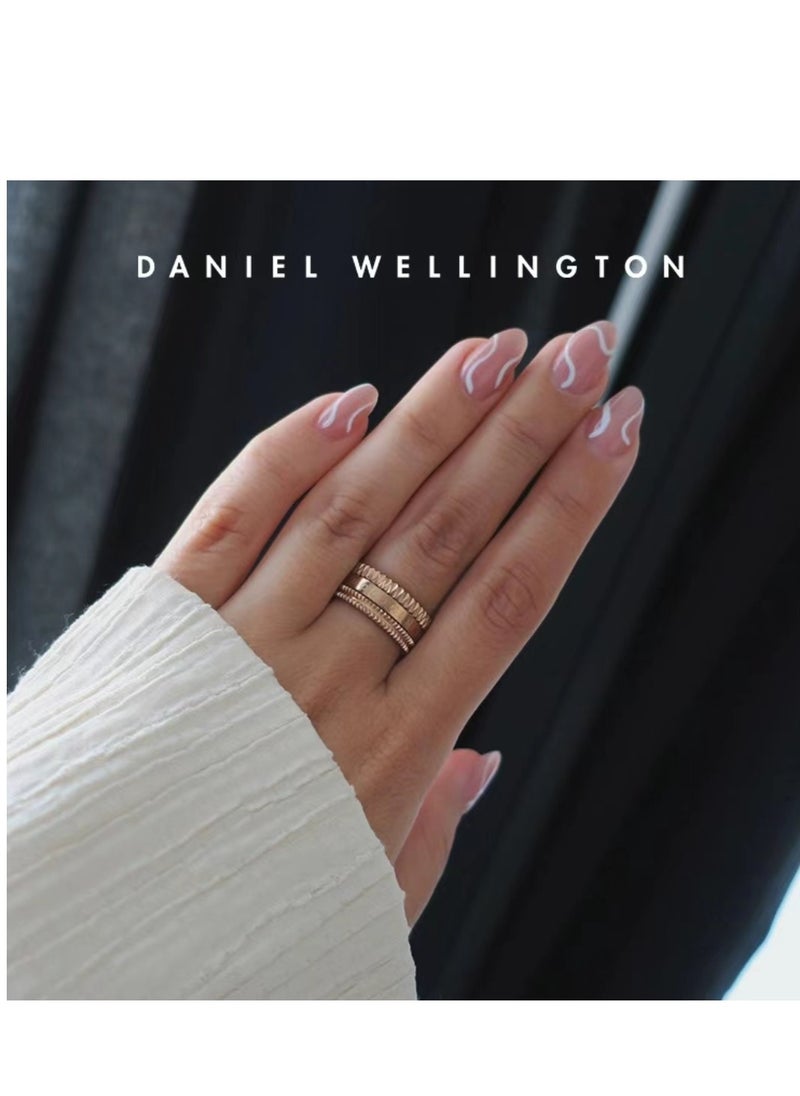 DANIEL WELLINGTON - Daniel Wellington Kaleidoscope series men's and women's rings - Image 1