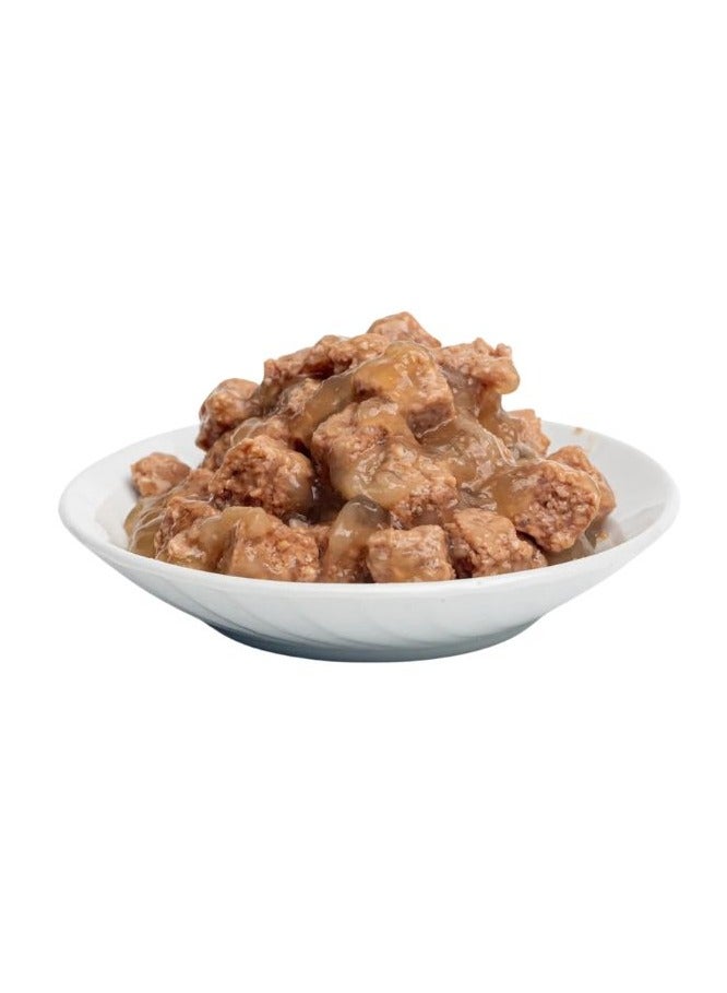 LOQMA Cat Adult Wet Food Chicken And Turkey In Gravy 400g Pack Of 2 - Image 3