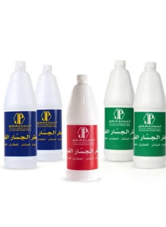 الجسار للعطور ‎معطر الجسار الفواح للارضيات والستائر والمفارش والفواحات كحلي 1 لتر - Image 2
