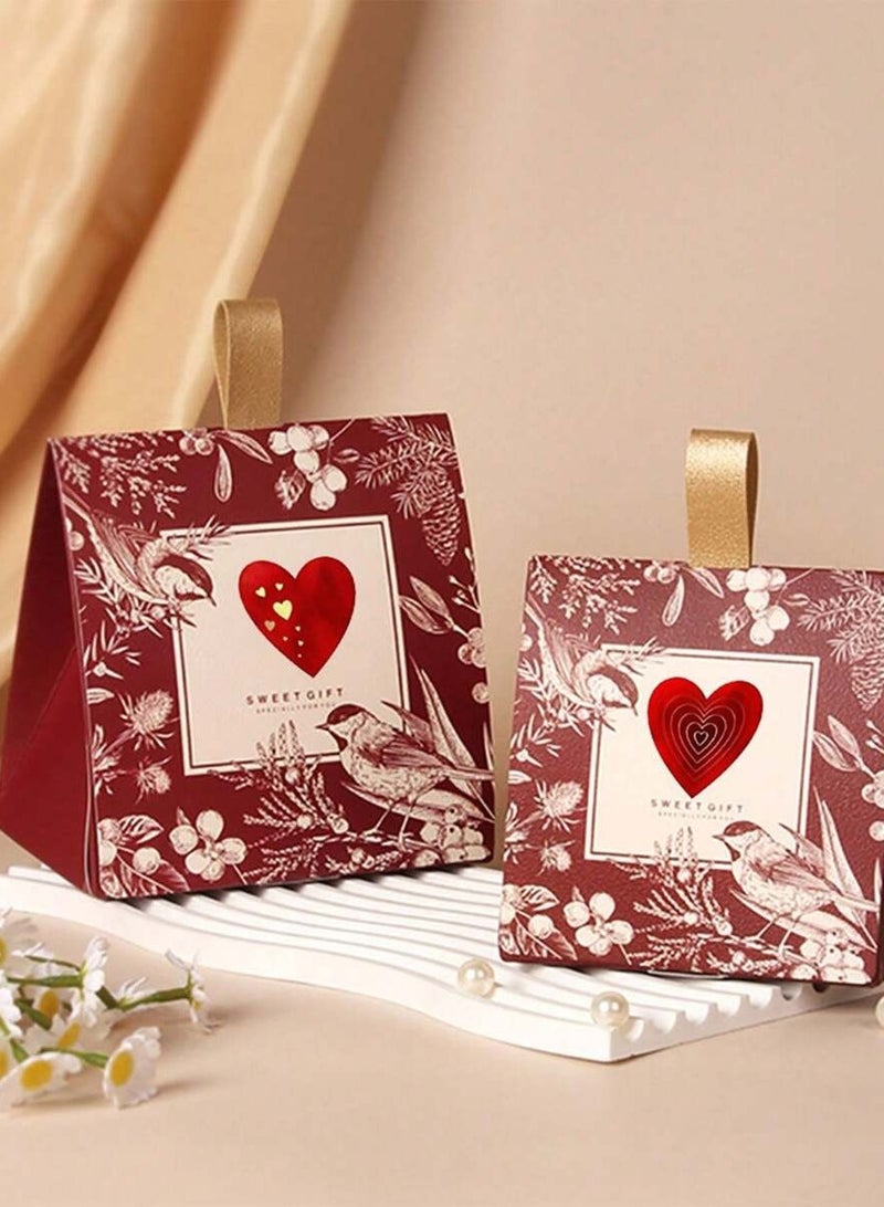Red Heart Stickers  500 Stickers with a Unique Design for Gift Wrapping, Perfect for Special Occasions  - Image 3