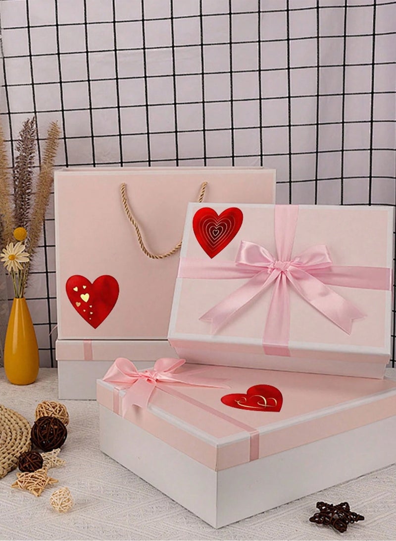 Red Heart Stickers  500 Stickers with a Unique Design for Gift Wrapping, Perfect for Special Occasions  - Image 4