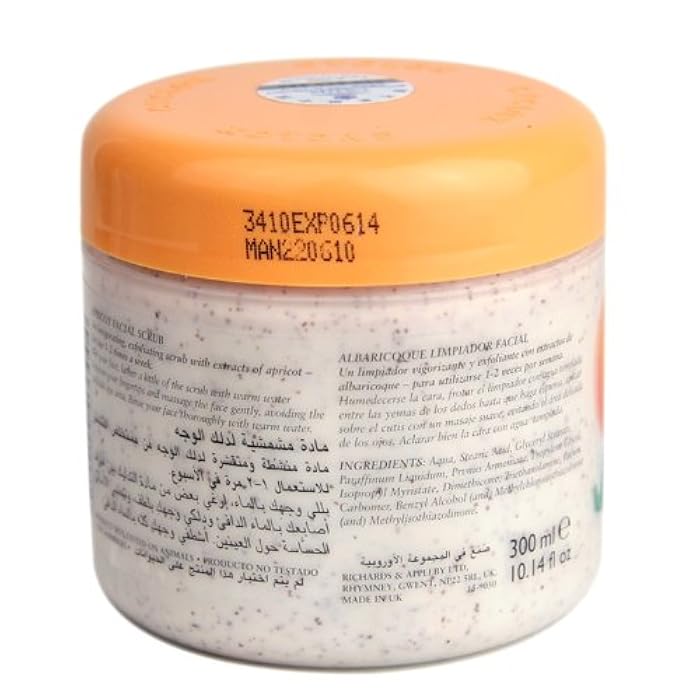 Cyclax Apricot Facial Scrub 300ml - Image 2