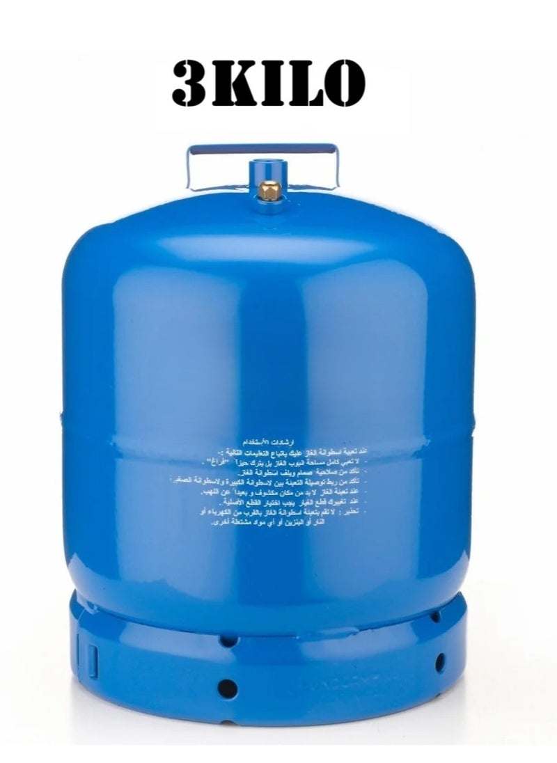 3star Refillable Gas Cylinder For Travel made in pakistan Available in sizes 5/4/3/2 kg  - Image 3