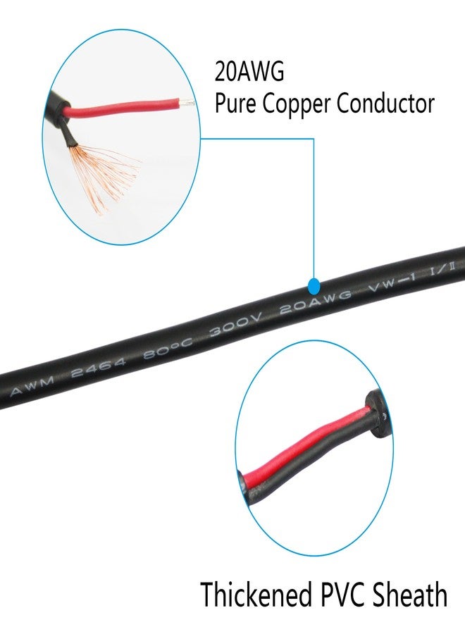 Maixbomr 4Pcs USB C to 2 Pin Bare Wire Open End Power Cord 10inch, 90 Degree USB Type C Male Plug 2 Pin Pigtail Cable 20AWG 5V/3A, for USB Type C Equipment Installed or Replacement Repair DIY Cable - Image 3