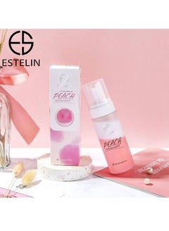 ESTELIN Skin Care Deep Cleaning Pore Cleaning Peach Cleansing Mousse 135ml  - Image 3